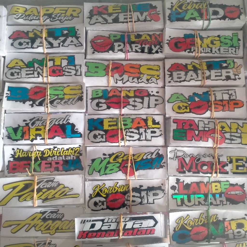 

Paket Grosir Sticker Cutting isi 50 pcs