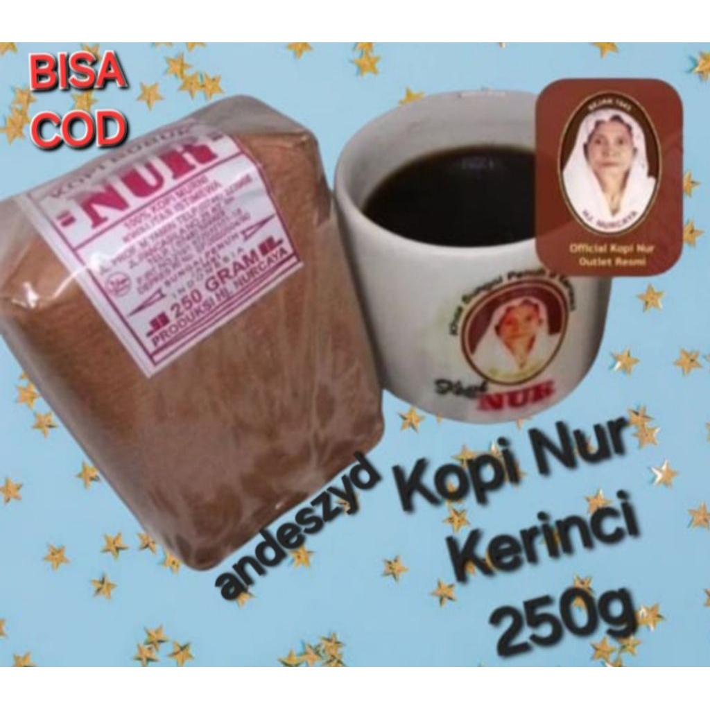 

Kopi Nur Asli Kopi Khas Kerinci Kemasan 250g