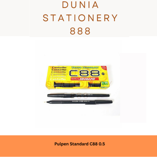 

Pulpen / Ballpoint Standard Castello C88 (12 Pcs)