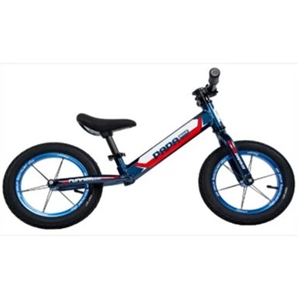 Sepeda Anak Balance Bike PAPA BIKE Push Bike Runner Pro 12inch Deep Blue