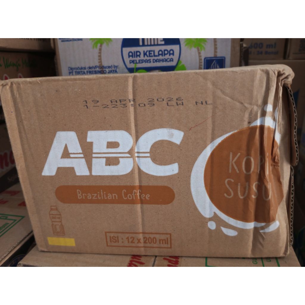 

Kopi ABC botol 1 dus isi 12 botol / coffee / Brazilian coffee
