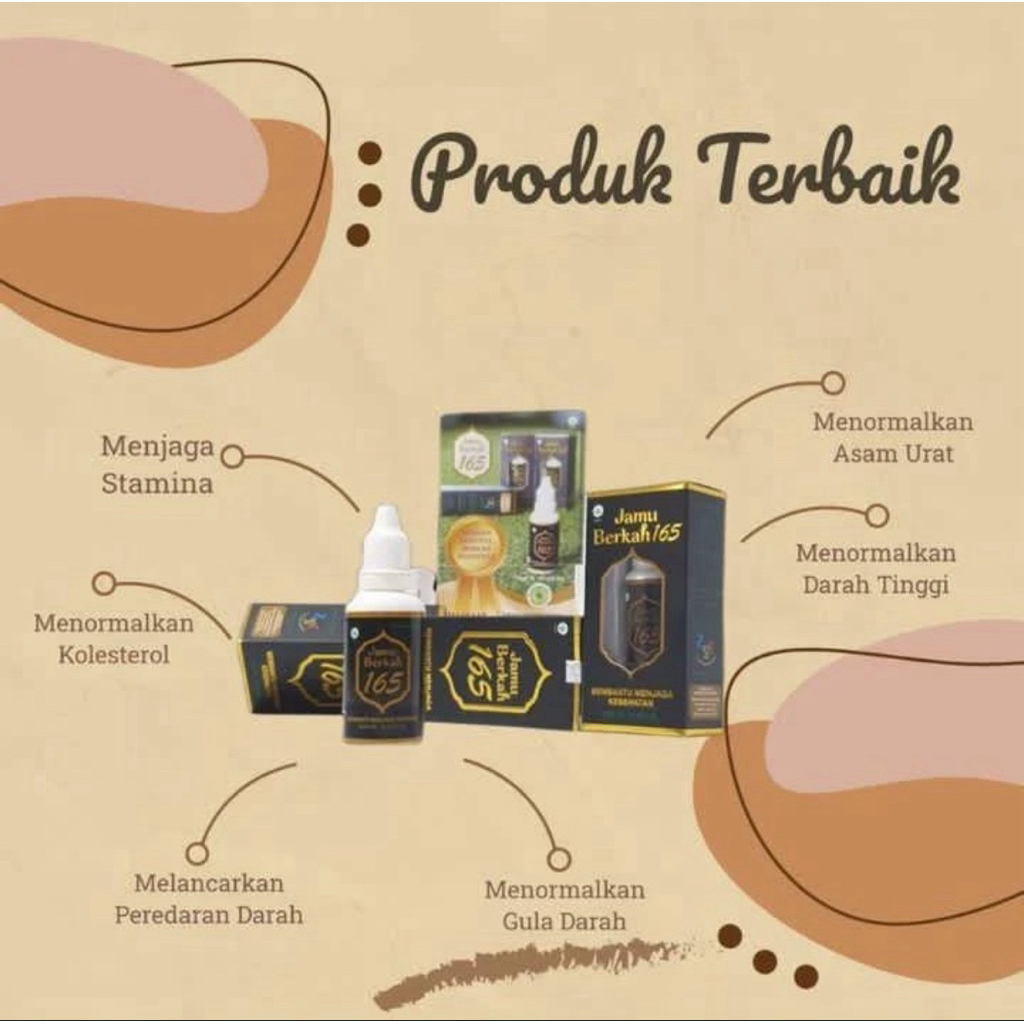 

JAMU TETES BERKAH165, MENCEGAH PENYAKIT TANPA RASA,TANPA AROMA BANYAK MANFAATNYA ,ORI 100%