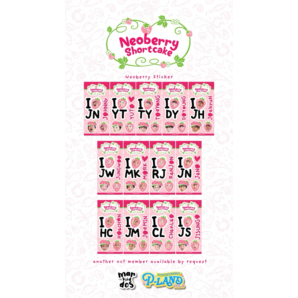 

[MARKIIDDOS] Neoberry Shortcake Sticker