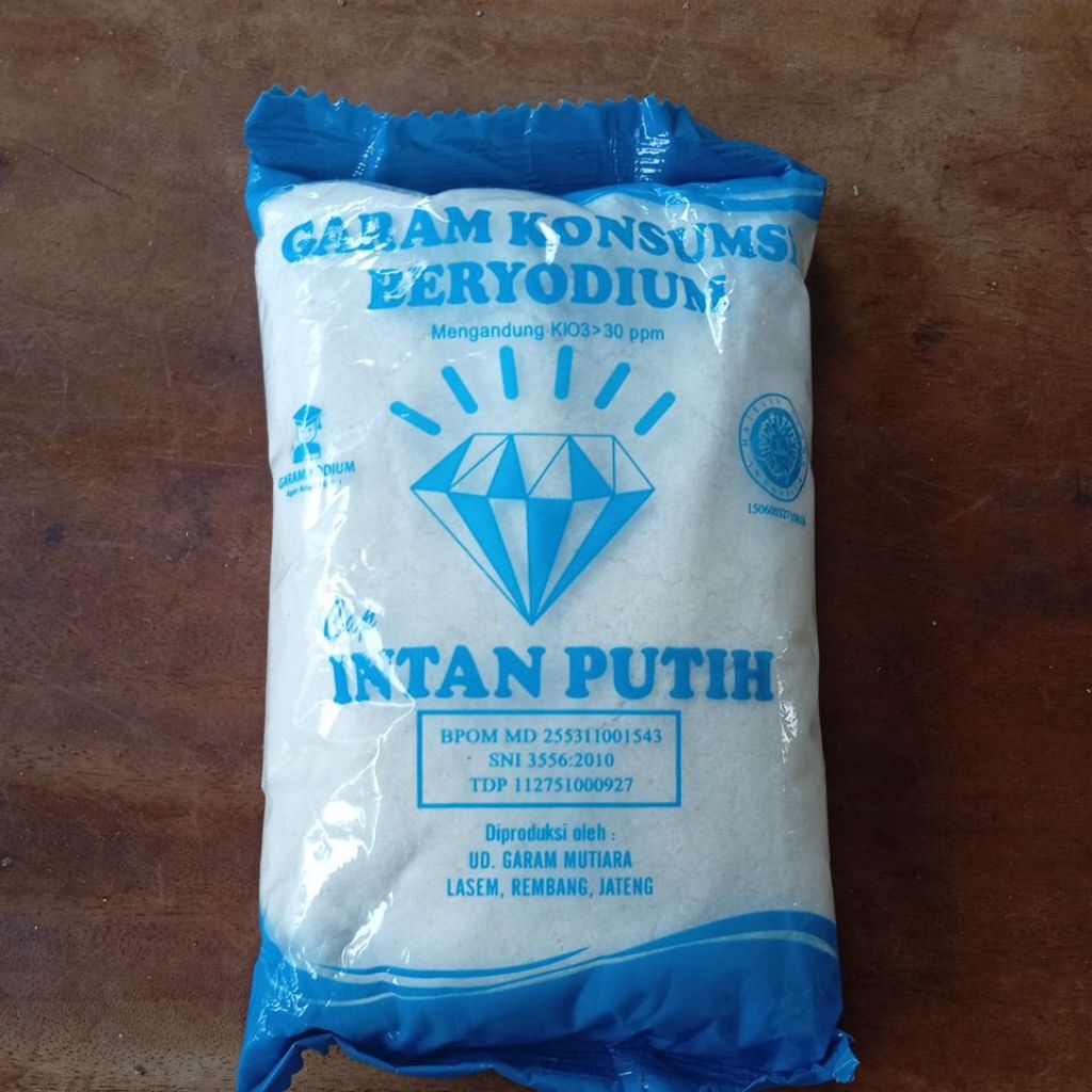

GARAM HALUS CAP INTAN 200 GRAM / BIRU