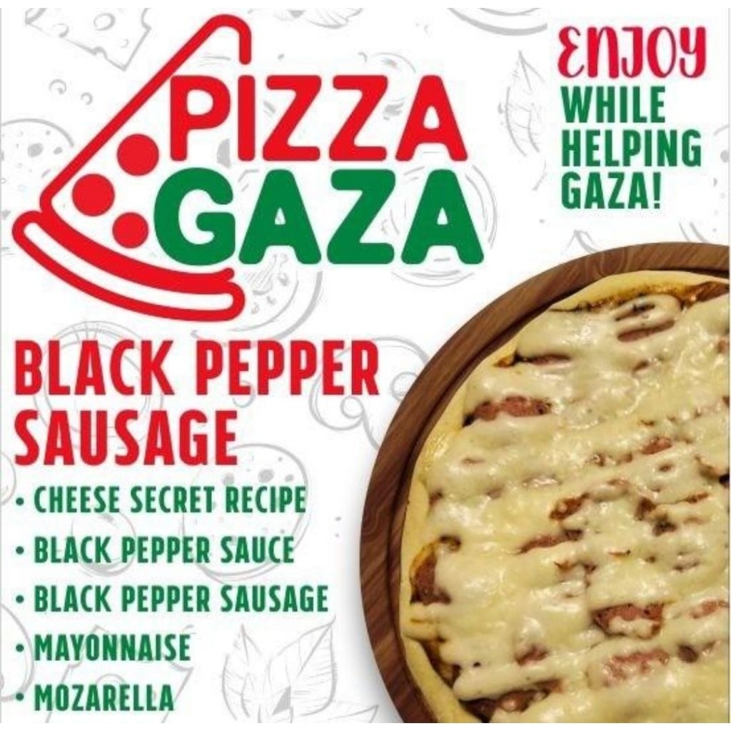 

Pizza Gaza Black Pepper Sausage Medium Diameter 20