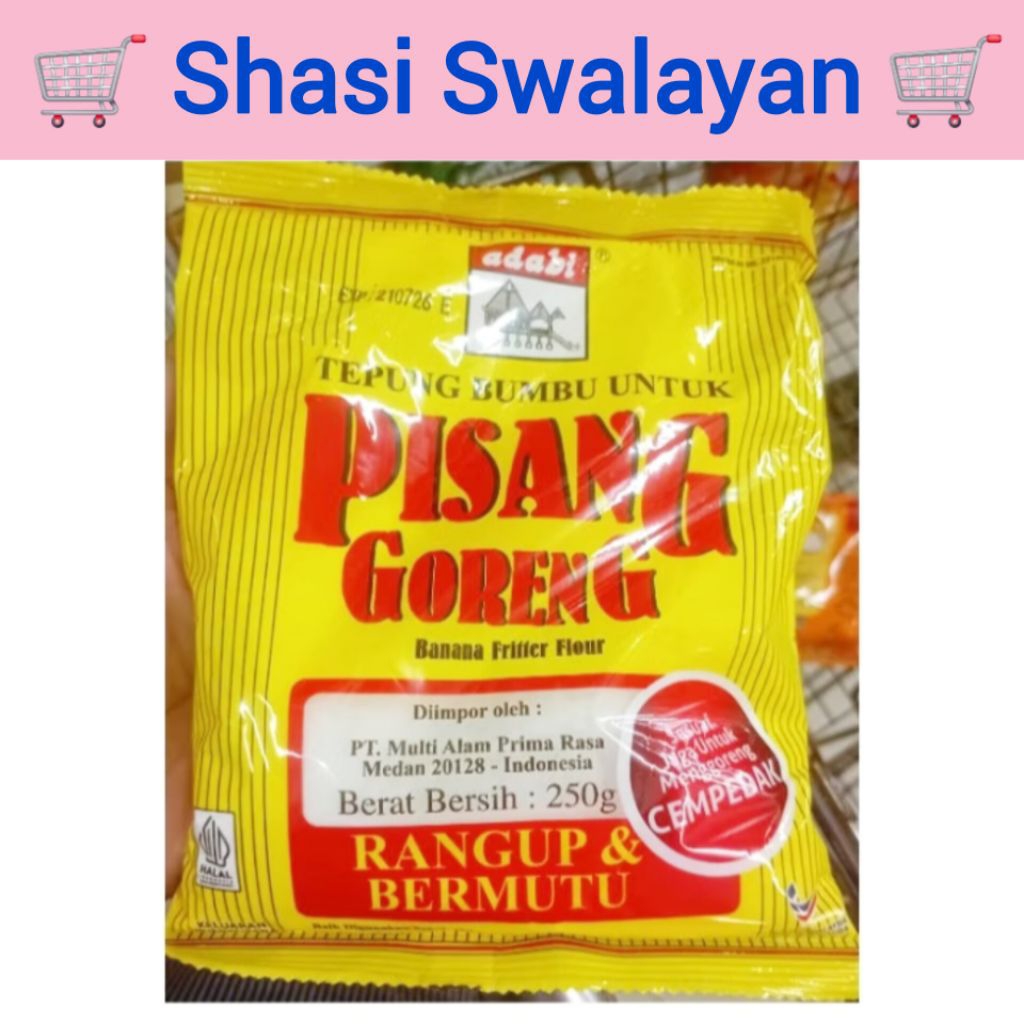 

ADABI TEPUNG PISANG GORENG 250 GRAM