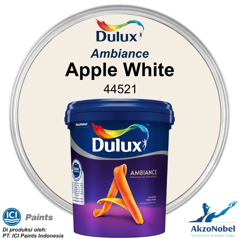 CAT DULUX AMBIANCE 20 LT - APPLE WHITE 44521
