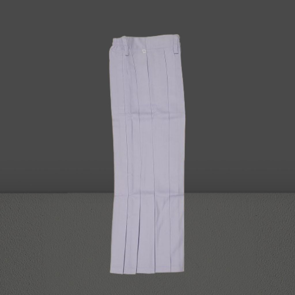 ROK PUTIH PANJANG LIPIT 1000