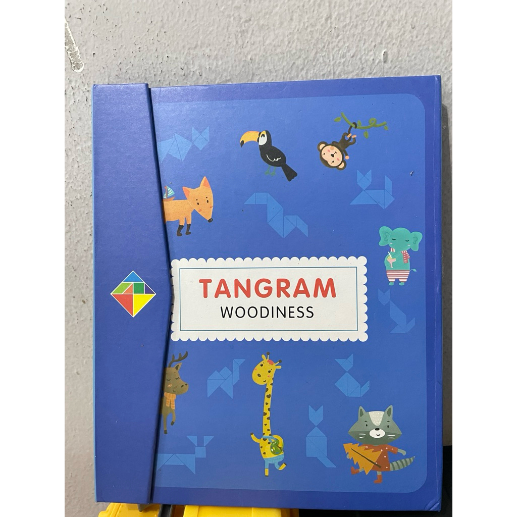 Mainan Edukasi Montessori Coding Anak Tangram