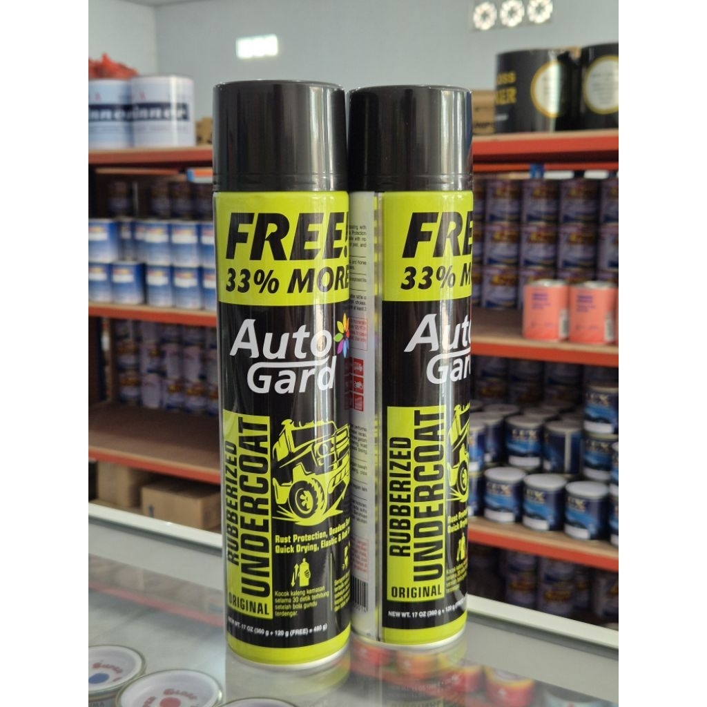 Autogard Rubberized Undercoat Black // 480gram