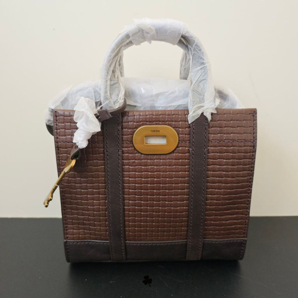 tasFossil Carmen Mini Leather Espresso