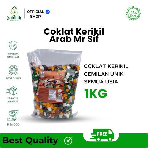 

Mr.Sif Coklat Kerikil Arab 1kg Premium