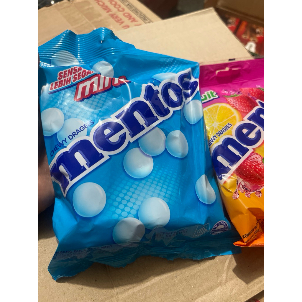 

Permen Mentos Mint/Fruit 135gr ( 50pcs)