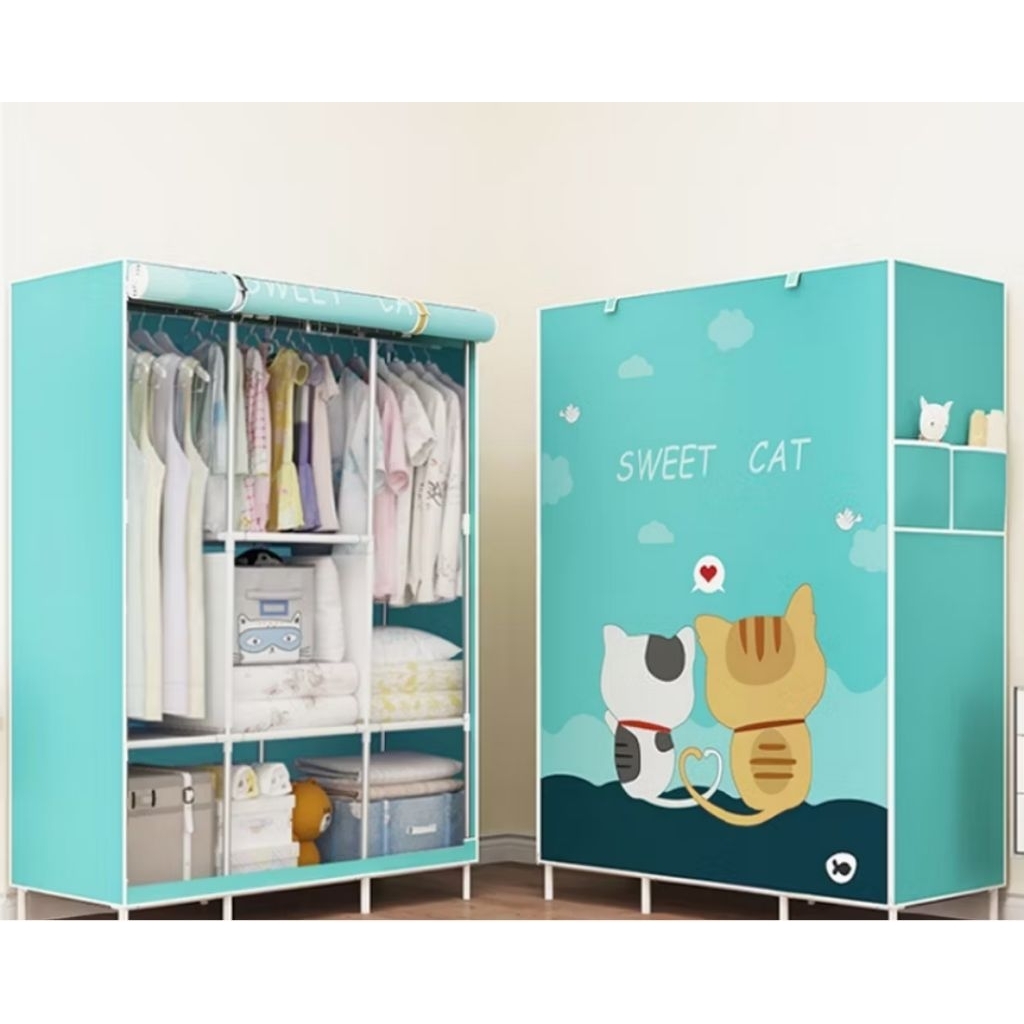 lemari kain serbaguna/lemari portable