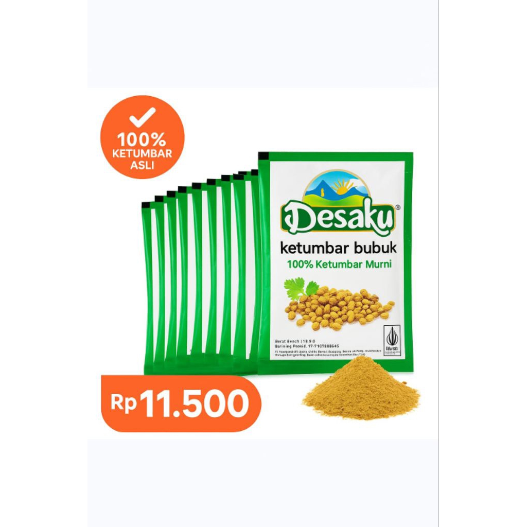 

Desaku Ketumbar Bubuk 1renceng isi 12 sachet