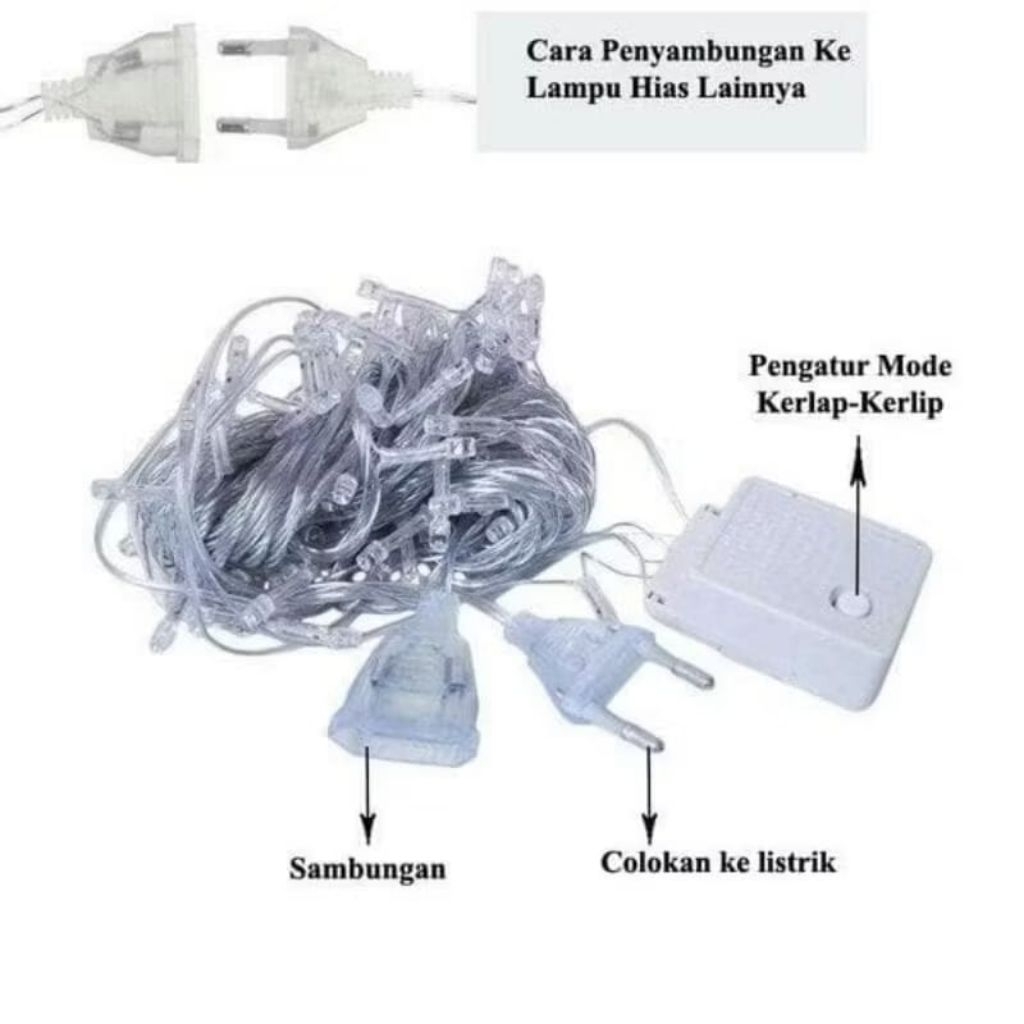 Lampu Led Natal Lampu Tumblr Merah Putih Lampu 17 Agustusan