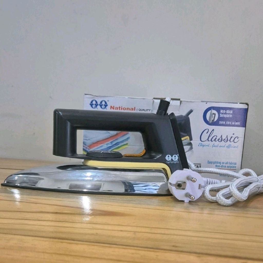 setrika QQ/ setrika anti lengket / Setrika teflon