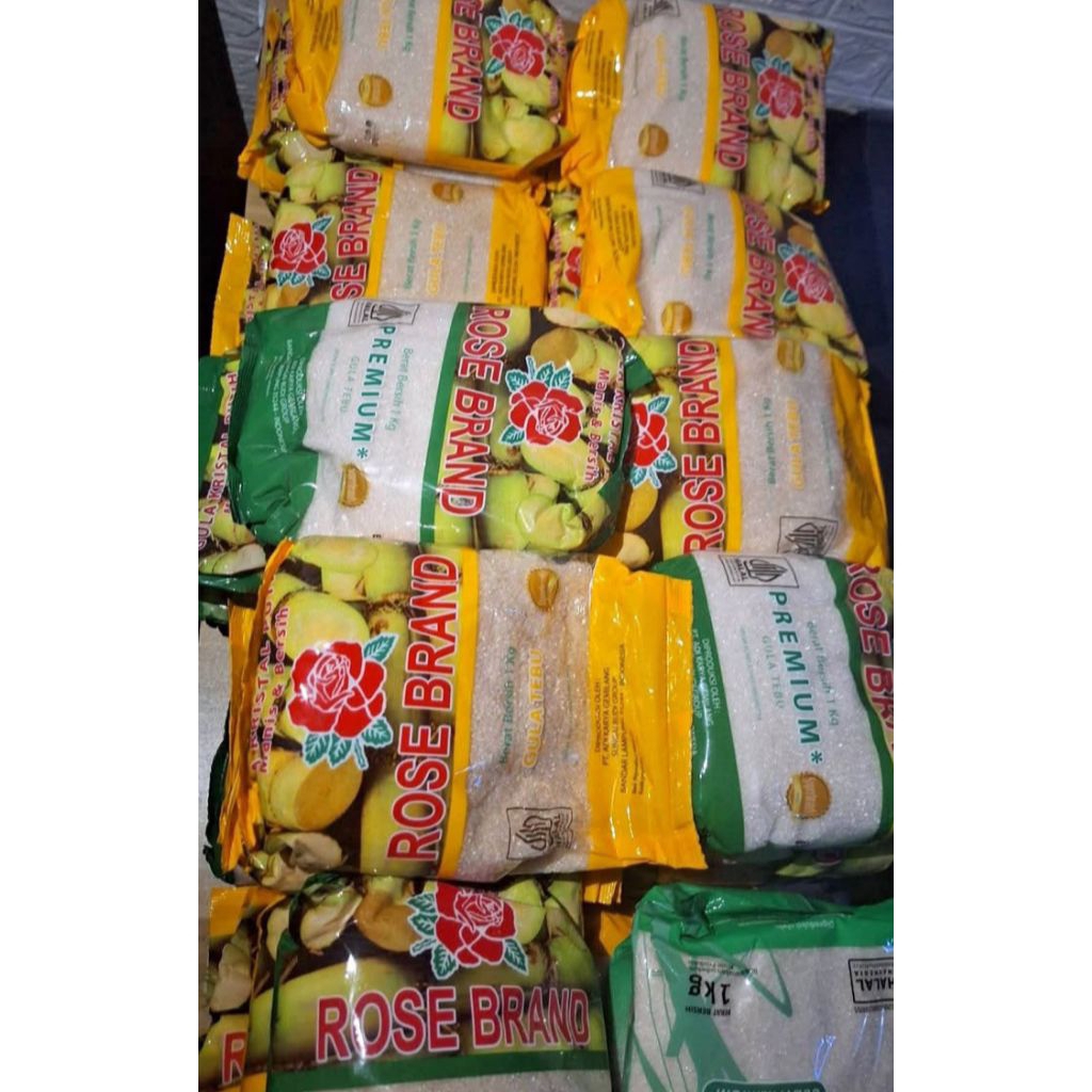 

Gula pasir rose brand