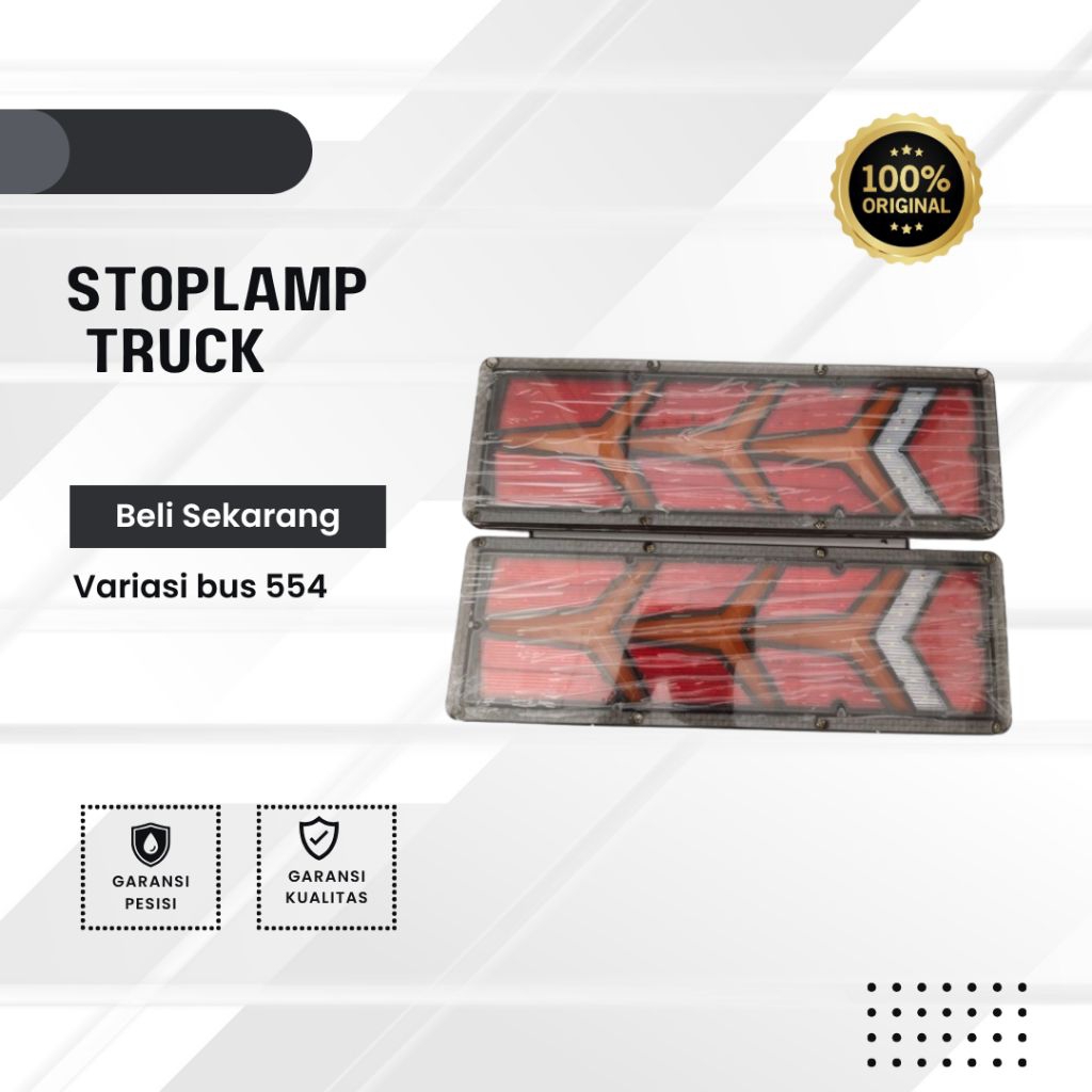 variasi stoplamp lampu belakang rem truk truck trek 24 volt