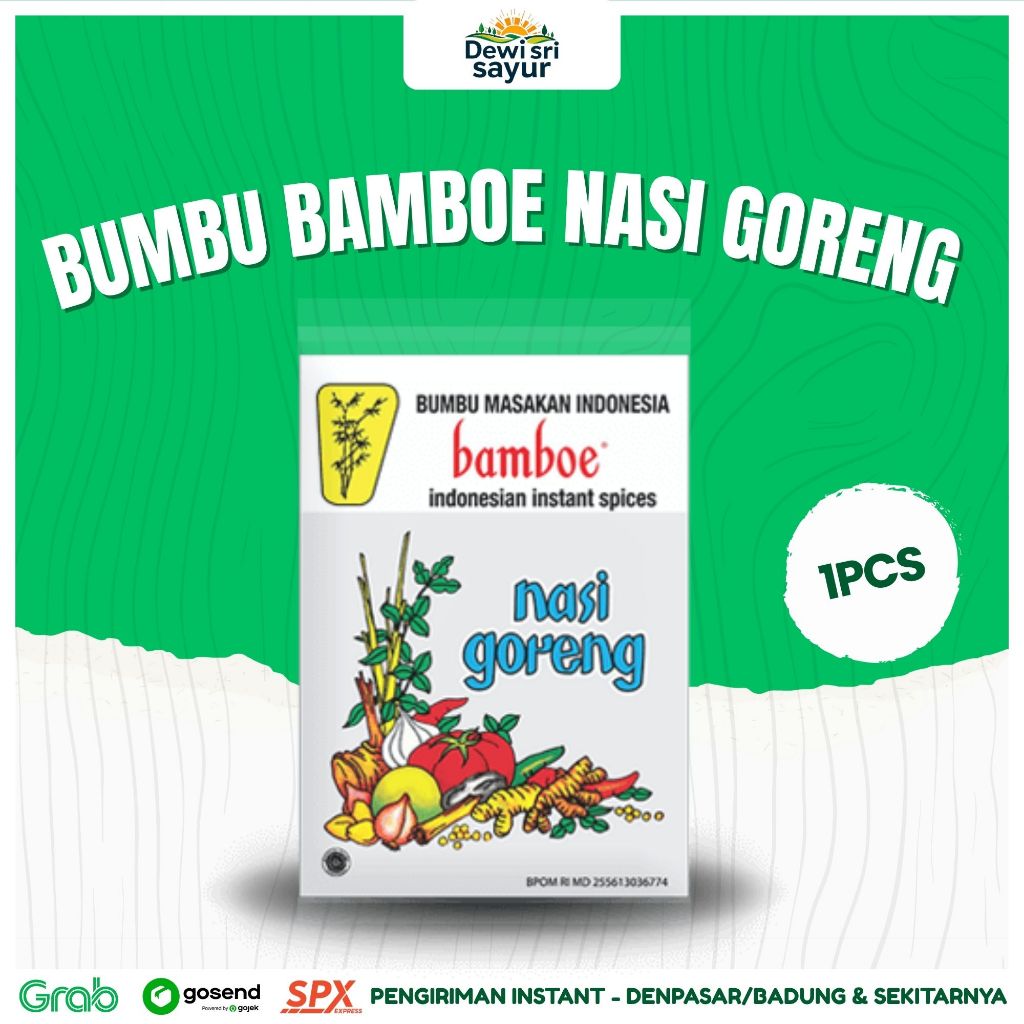 

Bumbu Bamboe Nasi Goreng 1 pcs – Dewi Sri Sayur