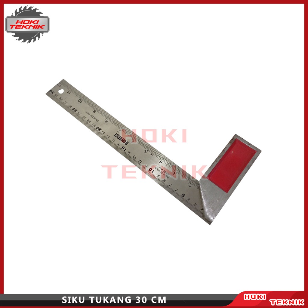 

Siku Tukang Stainless Penggaris Siku Camel 30 CM