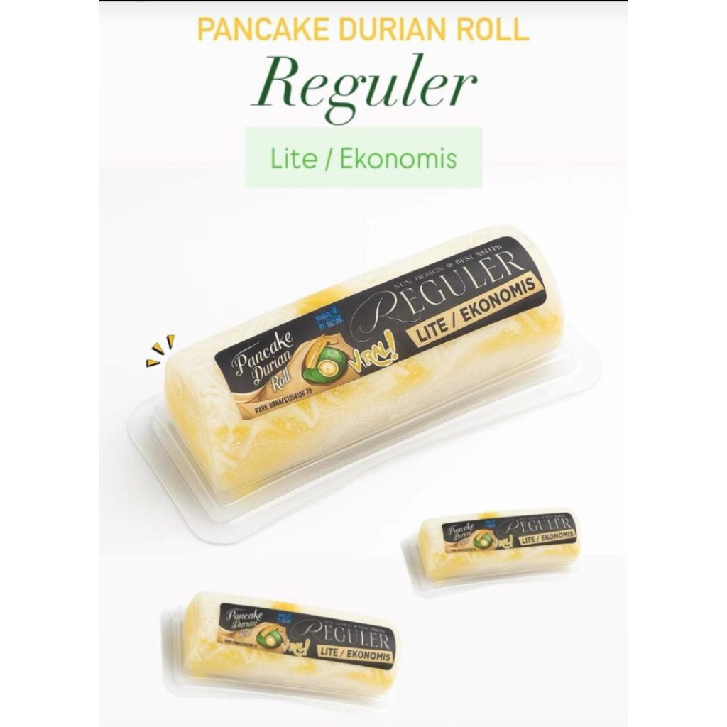

PANCAKE DURIAN ROLL LITE/Ekonomis