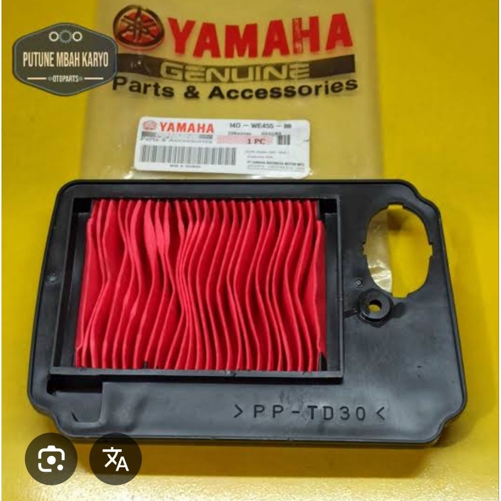 filter udara mio soul karbu, fino karbu