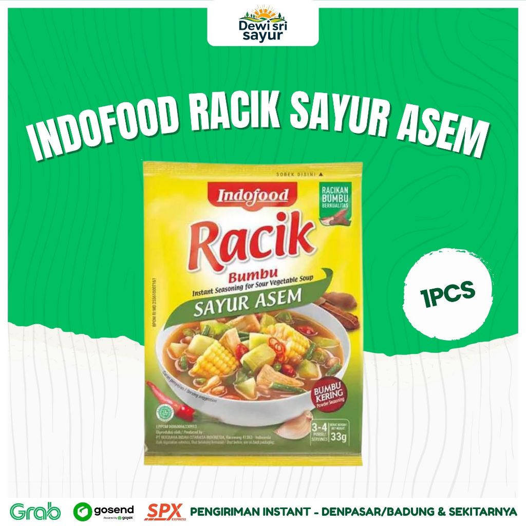 

Indofood Racik Sayur Asam 1 pcs – Dewi Sri Sayur
