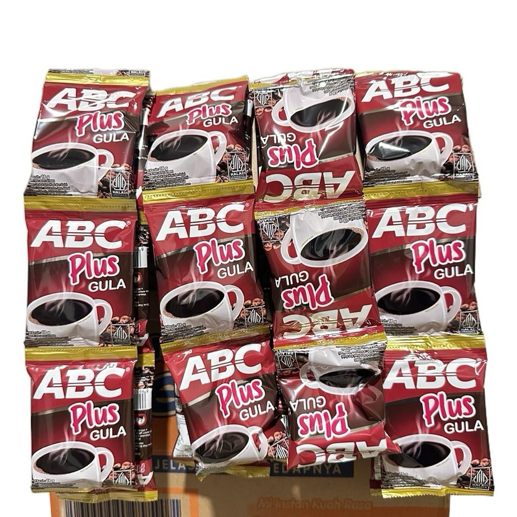 

[40pcs] Abc plus gula /4renceng Coffee Bubuk Kopi