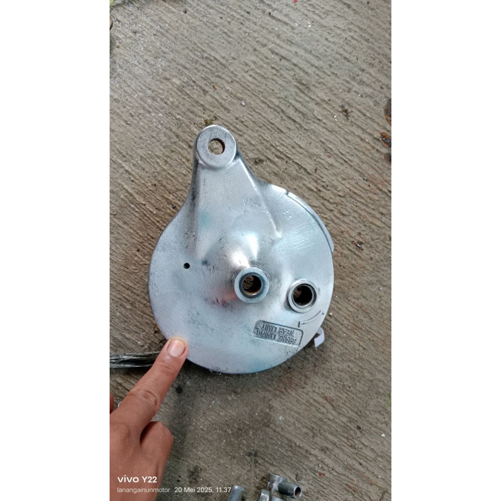 tutup tromol belakang suzuki rc kristal crystal original