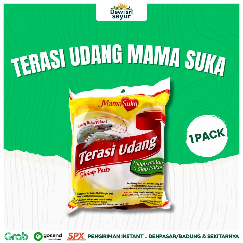 

Terasi Udang Mamasuka 1 pack – Dewi Sri Sayur