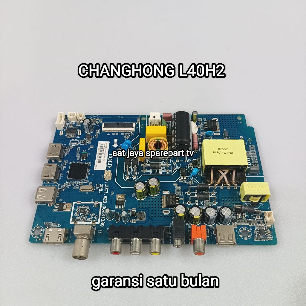 MAINBOARD TV LED CHANGHONG L40H2 MB - MOBO - MODUL - MOTHERBOARD MESIN TV LED CHANGHONG