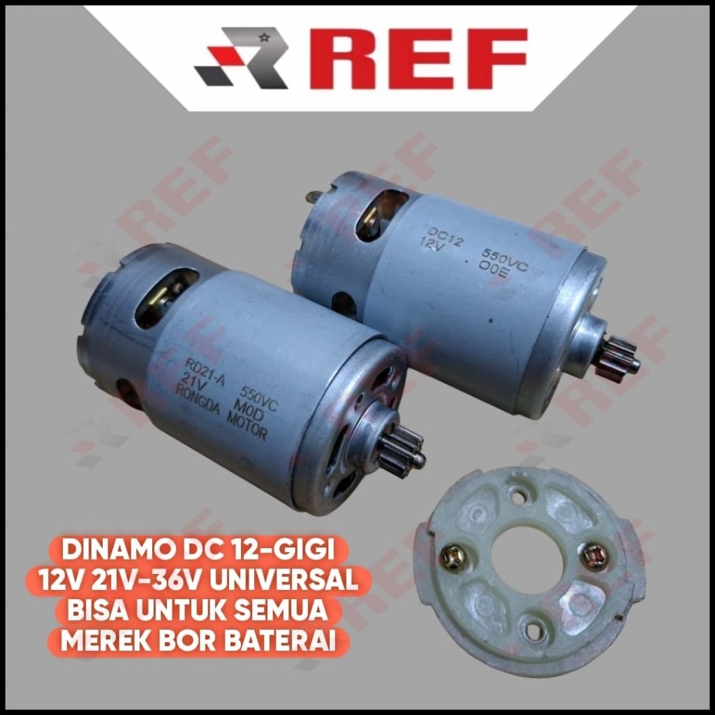 DINAMO DC RS550 DINAMO BOR 12V- 21V-36V-988V DINAMO NRT-PRO JLD KAMOLE DINAMO UNIVERSAL BISA UNTUK B