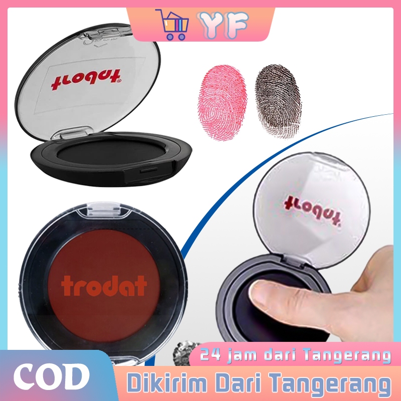 

Trodat Cap Jempol Pad 9094 Tinta Stamp Sidik Jari Pemalsuan Notaris Fingerprint Pad