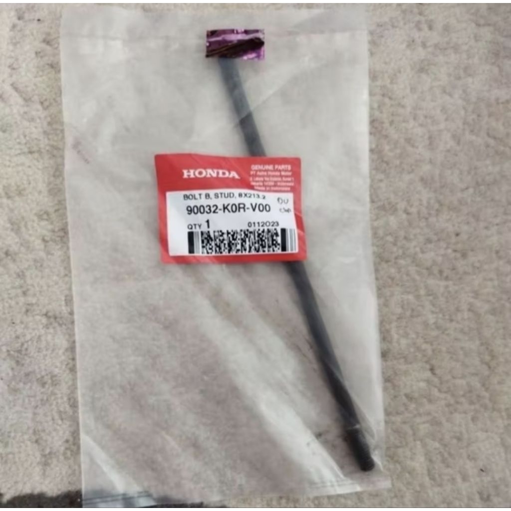 BAUT TUSUK SATE STUD ANGKER HONDA BLOCKBLOK SILINDER CYLINDER HONDA VARIO 160 CLICK PCX 160 90032K0R