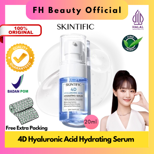 Skintific 4D Hydrating Serum - Hyaluronic Acid Serum 20ML - FH Beauty