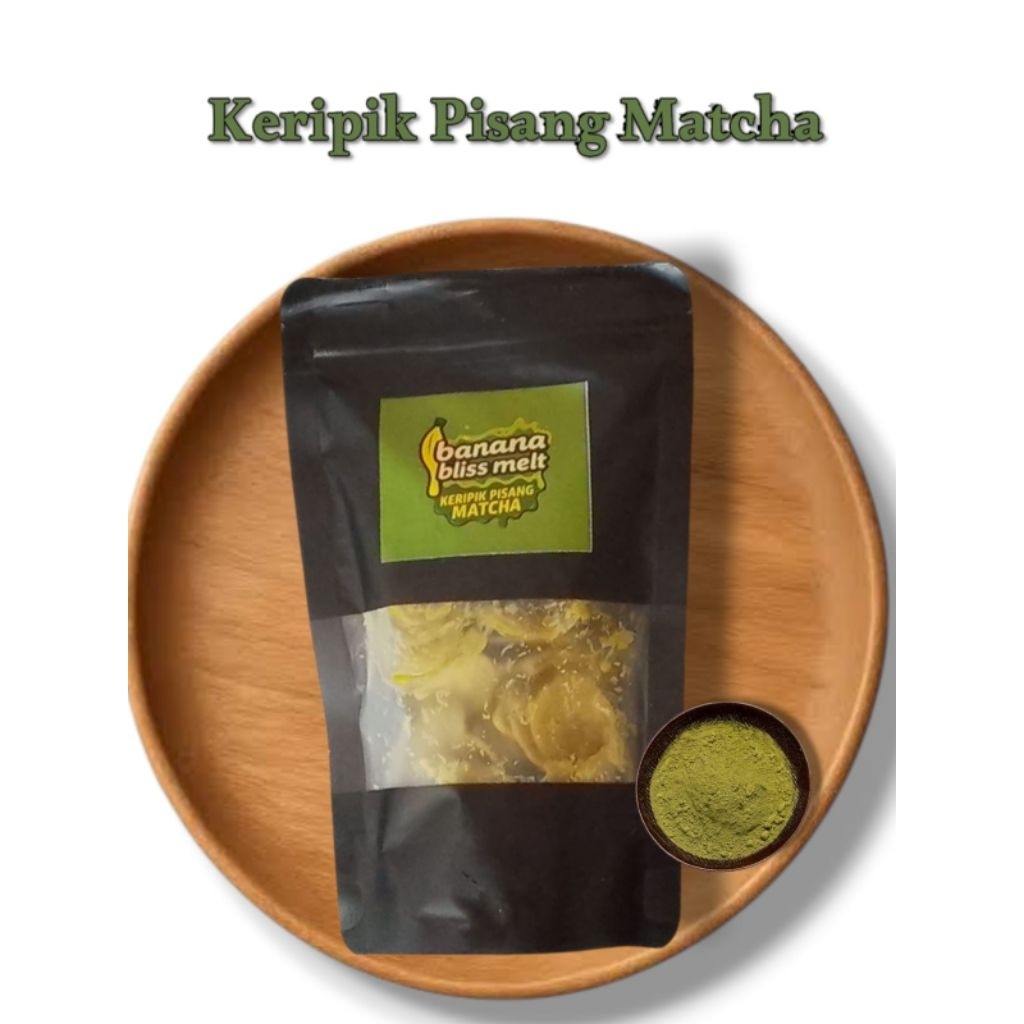 

Keripik Pisang Matcha 100gr – Camilan Renyah Rasa Teh Hijau | Snack Kekinian