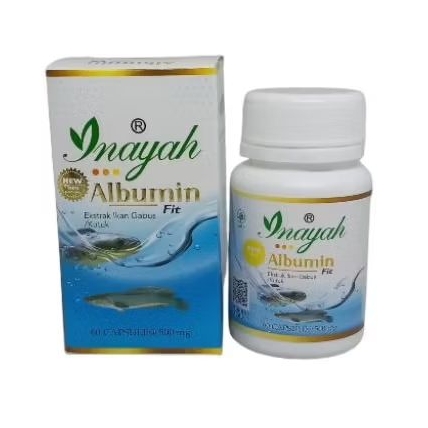 Kapsul Herbal Albumin Fit Ekstrak Ikan Gabus / Kutuk Asli Original