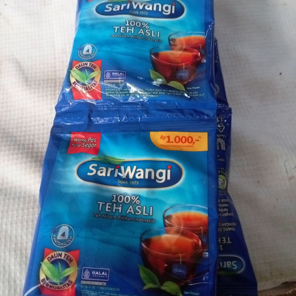 

Teh Celup Sariwangi 1 Renceng (isi 6 pcs )