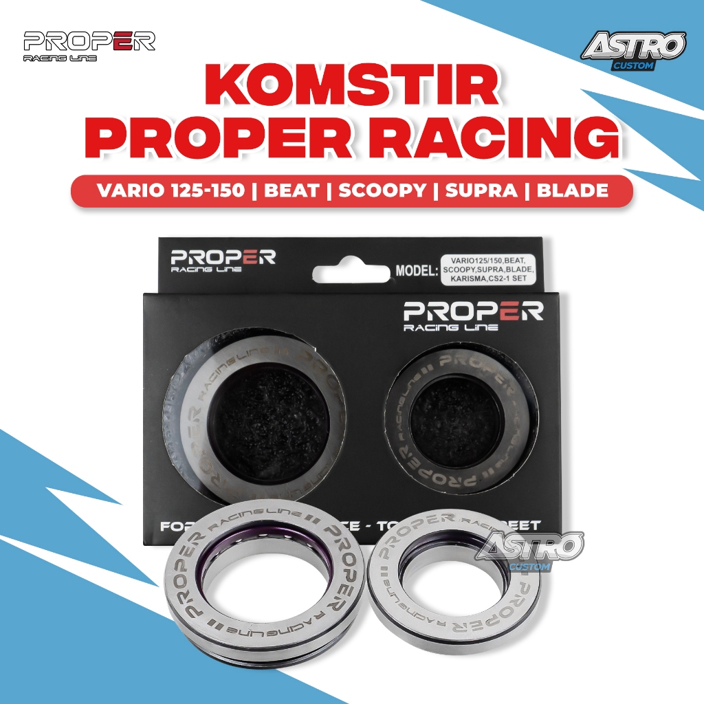 Komstir Proper Vario 125 150 PCX ADV 160 Beat Fi Street Scoopy Fi ESP Genio Revo Supra X 125 Legenda