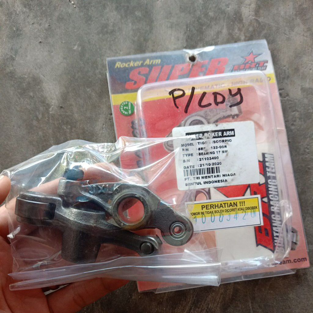 temlar BRT RRA Tiger scorpio D17 17mm original