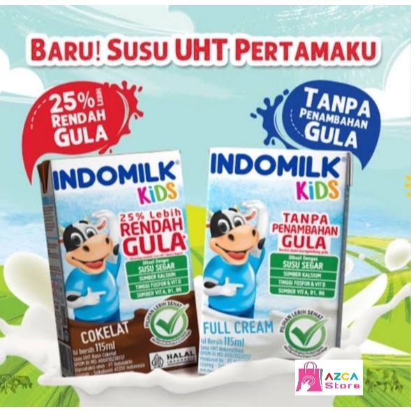 

INDOMILK KIDS 115ML ISI 40 PCS