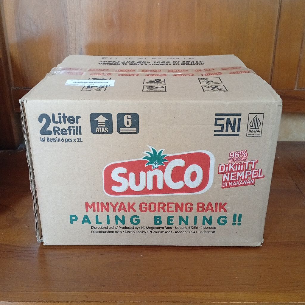 

LANGSUNG KIRIM Sunco Minyak goreng 2L 1 Dus