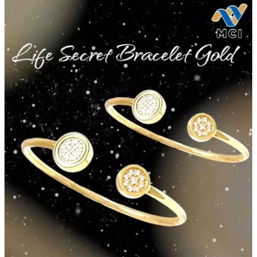 Gelang Kesehatan MCI Gold Original MCI ( Segel )