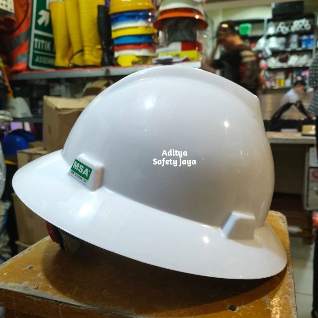 Helm Safety Proyek MSA Fullbrim SNI - Helm Safety MSA Fastrack