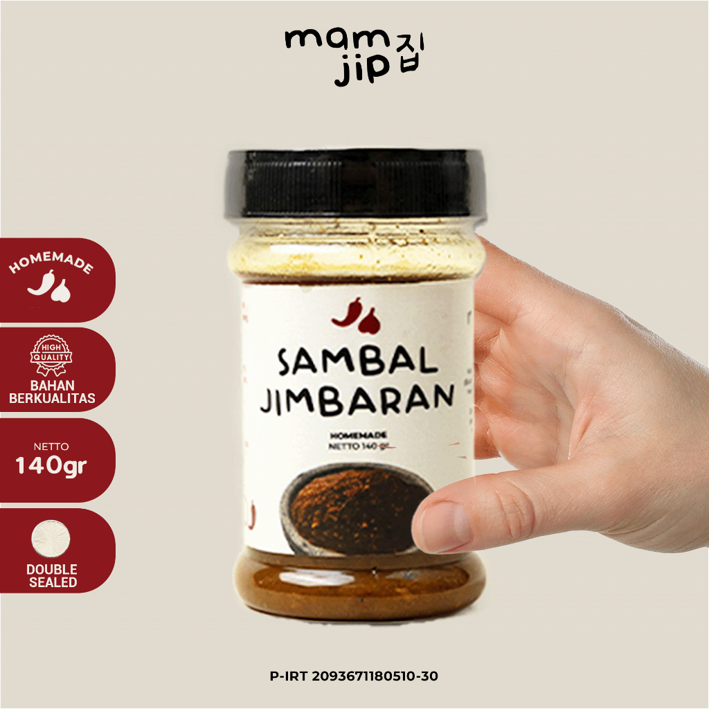 

Mamjip Sambal Pedas Jimbaran (140gr)