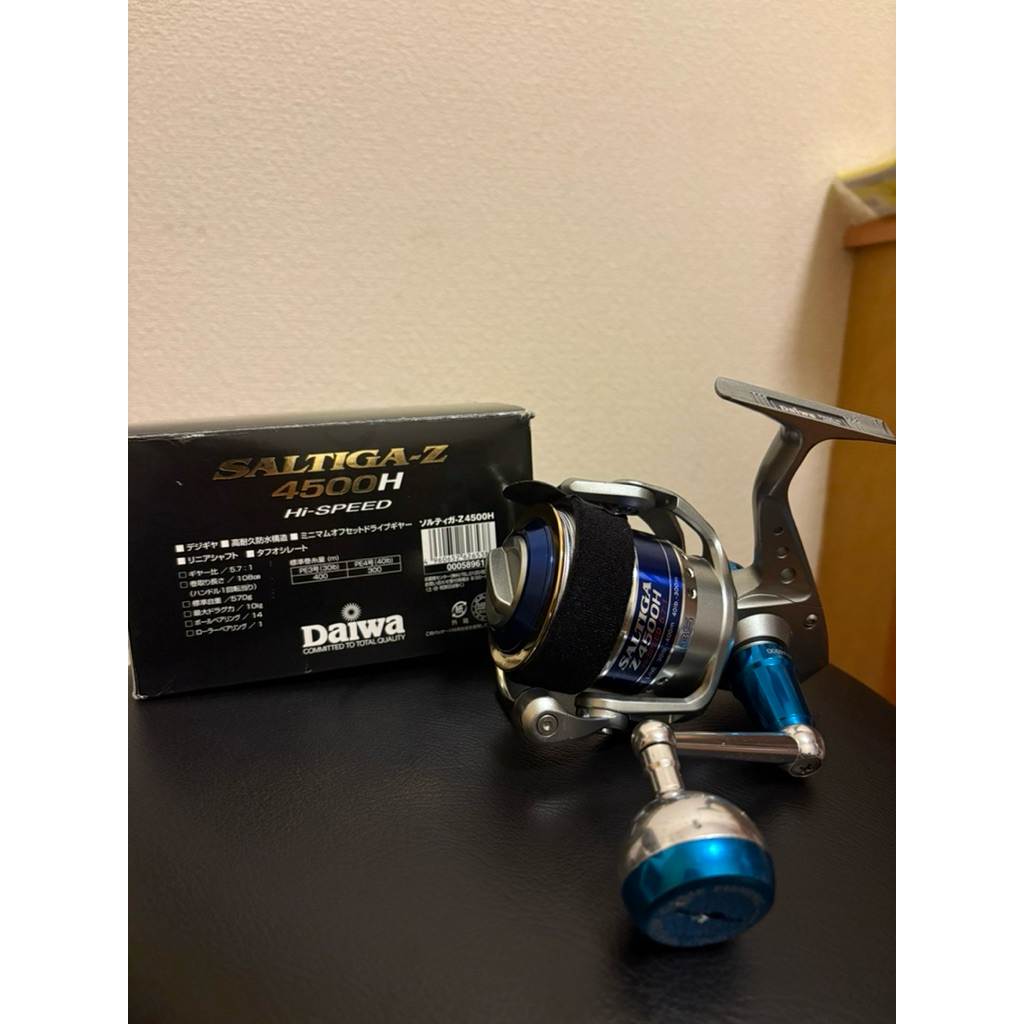 reel daiwa saltiga-z 4500h second