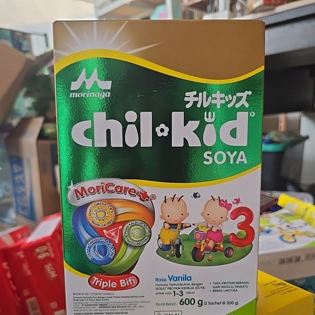 

Chil-kid soya 3 vanila madu 600gr