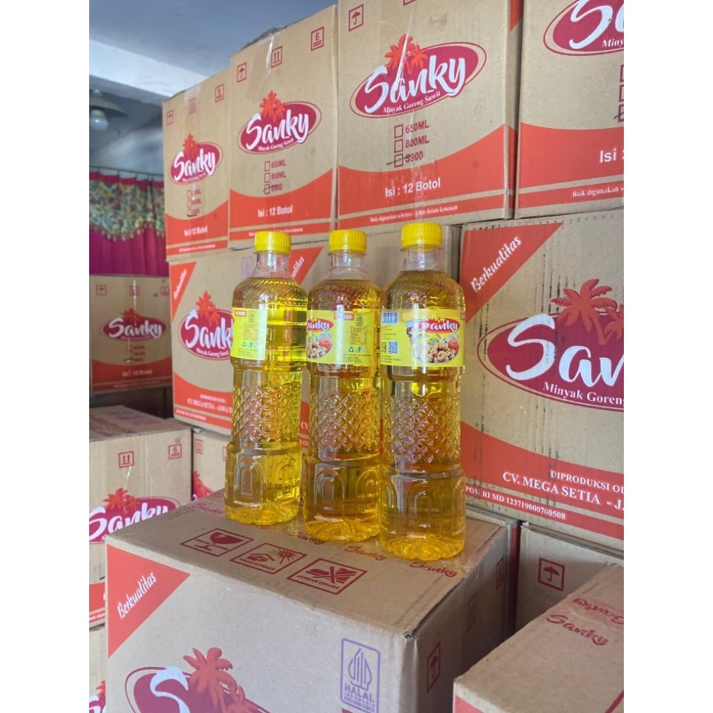 

minyak goreng sanky