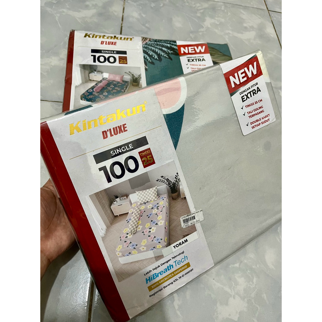 NEW SPREI KINTAKUN SINGLE 100x200x25cm